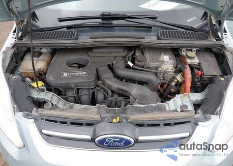 2013 Ford C-Max Hybrid Se from USA, damaged, VIN 1FADP5AU6DL554407